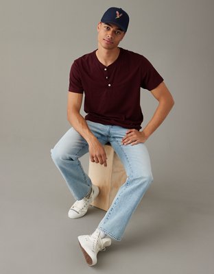 AE Henley T-Shirt | American Eagle