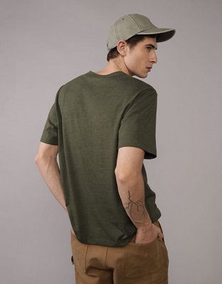 AE Short Sleeve Henley T-Shirt