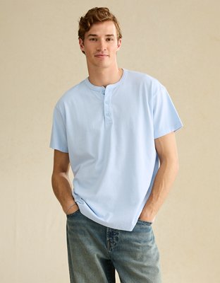AE Vintage Relaxed Fit Henley T-Shirt