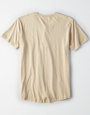 Мужские топы American Eagle AE Washed Henley — фото 4