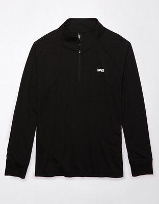 Ae colorblock half zip on sale sweatshirt