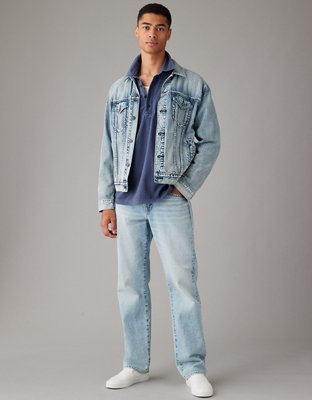 Мужские футболки American Eagle AE Long-Sleeve Knit Popover Henley T-Shirt — фото 4