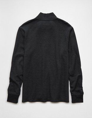 AE Long-Sleeve Quarter-Zip Thermal T-Shirt