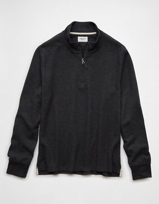 AE Long-Sleeve Quarter-Zip Thermal T-Shirt