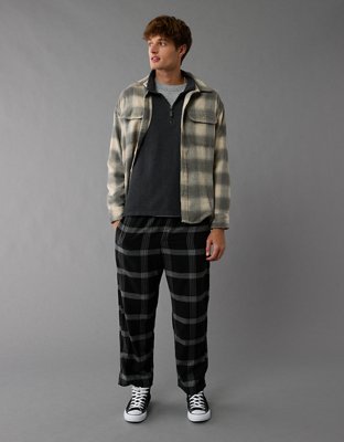 Мужские футболки American Eagle AE Long-Sleeve Quarter-Zip Thermal T-Shirt — фото 4