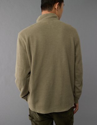 AE Long-Sleeve Quarter-Zip Thermal T-Shirt