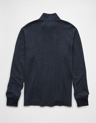 AE Long-Sleeve Quarter-Zip Thermal T-Shirt