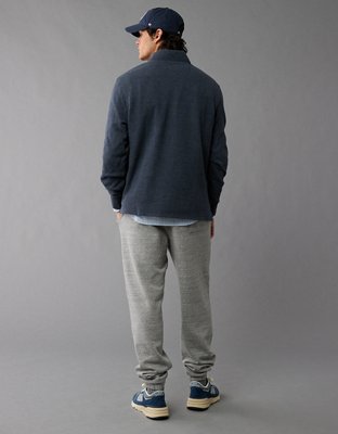 AE Long-Sleeve Quarter-Zip Thermal T-Shirt