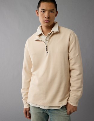 AE Long-Sleeve Quarter-Zip Thermal T-Shirt