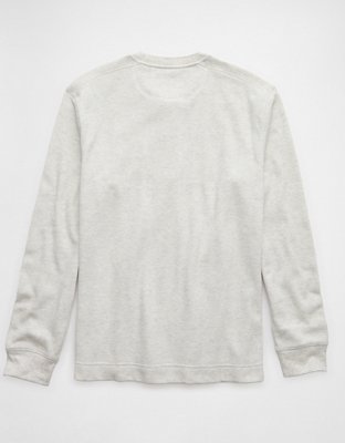 AE Long-Sleeve Thermal Henley T-Shirt