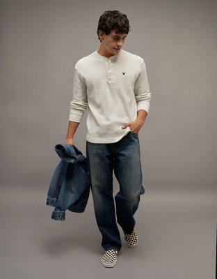 AE Long Sleeve Thermal Henley