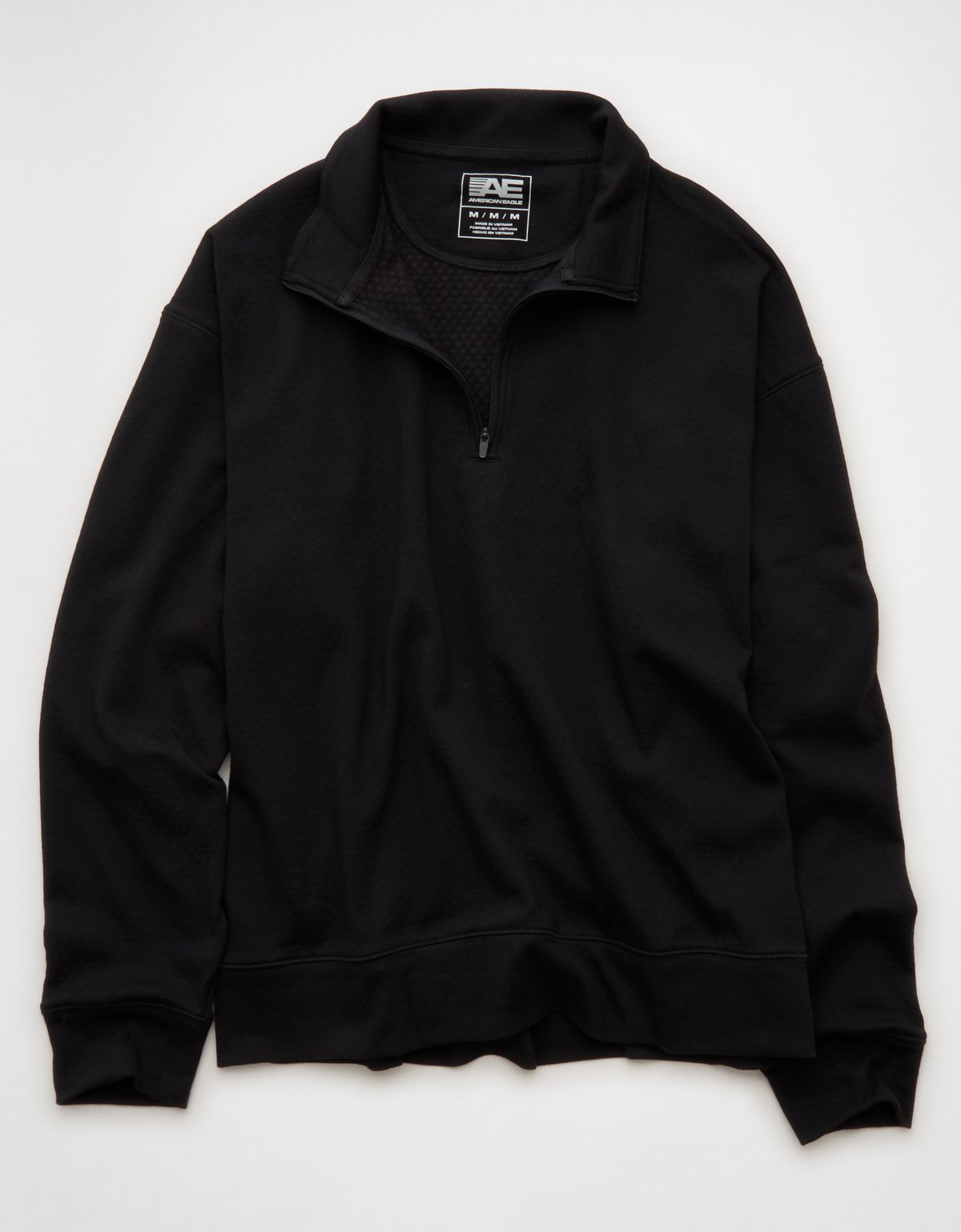 AE 24/7 Boxy Quarter-Zip Sweatshirt - image 3