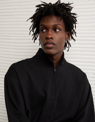AE 24/7 Boxy Quarter-Zip Sweatshirt