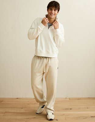 AE 24/7 Boxy Quarter-Zip Sweatshirt | American Eagle