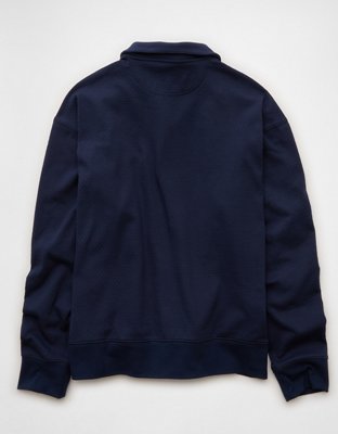 AE 24/7 Boxy Quarter-Zip Sweatshirt