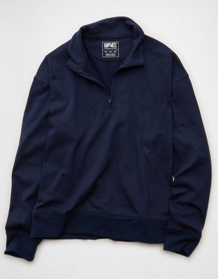 AE 24/7 Boxy Quarter-Zip Sweatshirt