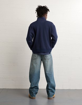 AE 24/7 Boxy Quarter-Zip Sweatshirt