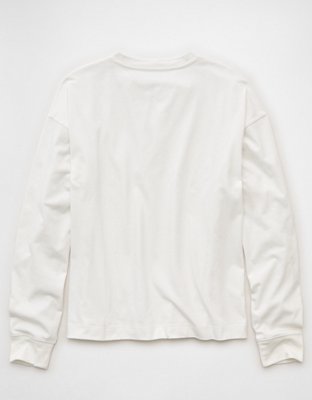 T-shirt henley léger de coupe droite AE