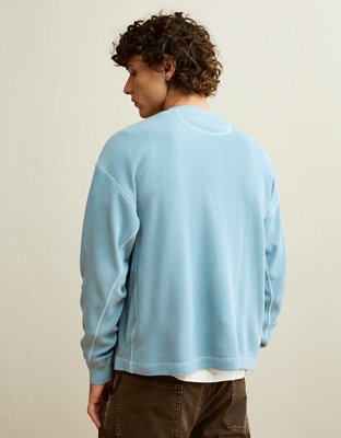 AE Boxy Fit Thermal Henley T-Shirt