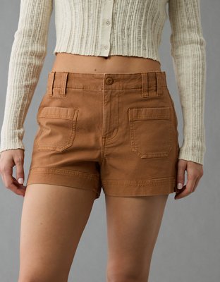 AE Stretch High-Waisted Relaxed Utility Short