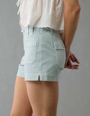 AE Stretch High-Waisted Relaxed Utility Short