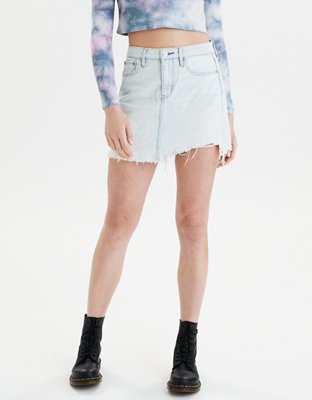 Ae high-waisted 2025 festival denim skirt