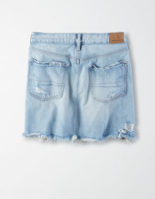 AE Super High-Waisted Festival Denim Mini Skirt