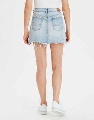 AE Super High-Waisted Festival Denim Mini Skirt