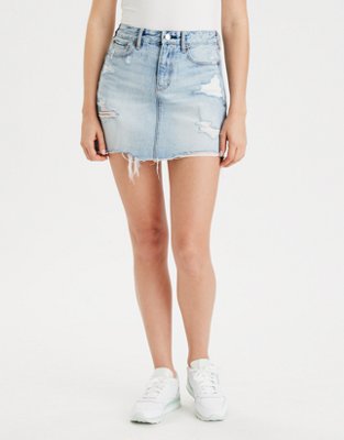 Denim hotsell festival skirt