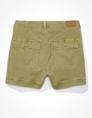 Женские брюки American Eagle AE Highest Waist '90s Boyfriend Cargo Short — фото 5