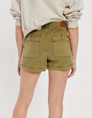 Женские брюки American Eagle AE Highest Waist '90s Boyfriend Cargo Short — фото 3
