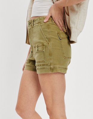Женские брюки American Eagle AE Highest Waist '90s Boyfriend Cargo Short — фото 6
