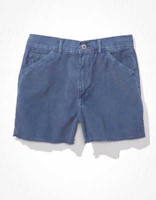 Highest Waist '90s Boyfriend Short de corderoy AE