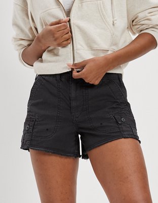 American eagle store midi khaki shorts