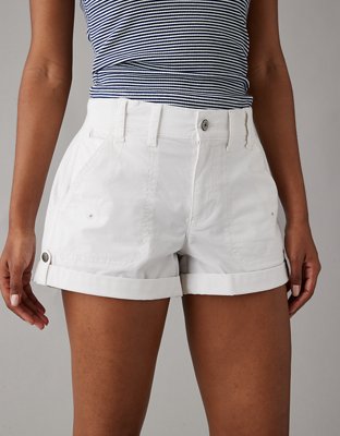 Ae store white shorts