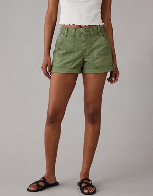 American eagle green shorts online