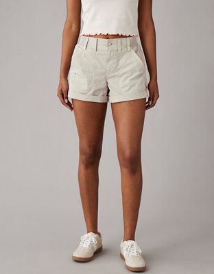 AE Strigid Super High-Waisted Relaxed Denim Short