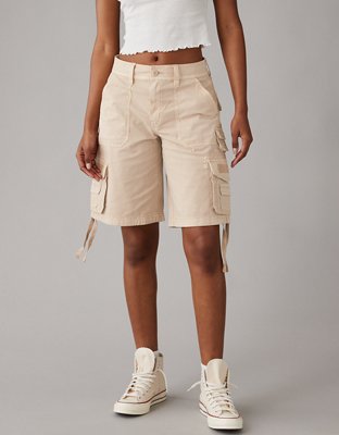 Buy AE Denim Low-Rise Baggy Bermuda Short online