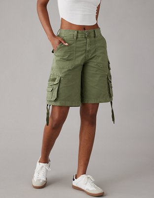 AE Snappy Stretch Low-Rise Baggy Bermuda Cargo Short