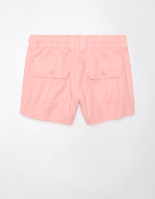 AE Dreamy Drape Linen-Blend Carpenter Short