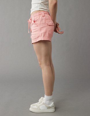 AE Dreamy Drape Linen-Blend Carpenter Short