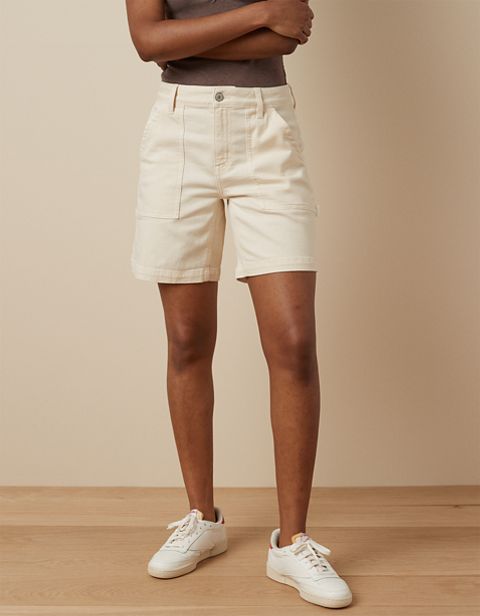 Женские брюки American Eagle AE Dreamy Drape Carpenter Short