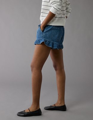AE Stretch Short con Volantes