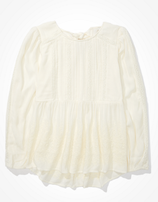 AE Lace Babydoll Top