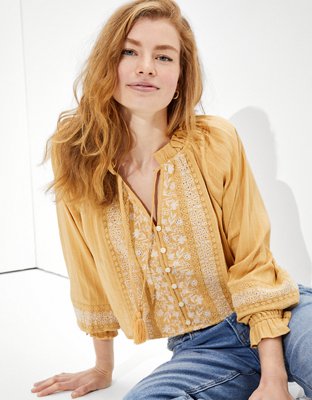 AE Embroidered Blouse