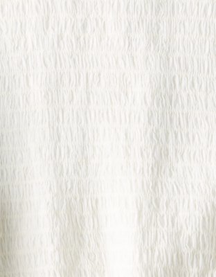 AE Solid Smocked Tunic