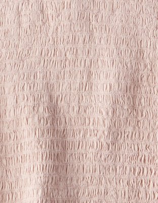 Женские топы American Eagle AE Solid Smocked Tunic — фото 5