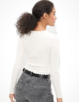 AE Plush Long-Sleeve Baby Tee