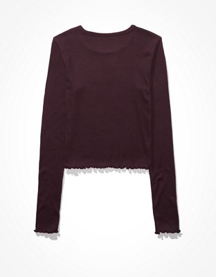 AE Plush Long-Sleeve Baby Tee