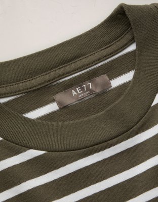 AE77 Boxy Long-Sleeve Stripe T-Shirt